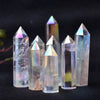 Angel Aura Clear Quartz Point - Angel Aura Quartz Tower - Rainbow Healing Crystal Tower - Healing Stones - Meditation Energy Reiki Obelisk