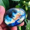 Labradorite Palm Stone | Labradorite | Labradorite Stone | Labradorite Palmstone | Crystal Mineral Pebbles | Third Eye Healing | Polished