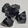 Rough Natural Black Obsidian - Raw Natural Crystals - Healing Crystals - Crafting - Tumbling - Base Chakra - Aura Cleanse - Protection