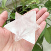 5 cm Quartz Crystal Merkaba Star - Natural quartz Crystal - White Crystal Reiki Healing Crystal - Energy Spiritual - Sacred Geometry Chakra