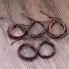 Leather Wrap Bracelets for Men - Men's Bracelets - Leather Bracelet Womens - Bracelet Leather - Boho Bracelet Gift For Men Boyfriend