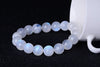 Moonstone Bracelet - Rainbow Moonstone - Beaded Yoga Bracelet - Gemstone Stretch Bracelet - Goddess Stone Feminine Power - Reiki