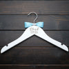 Personalized Bride Hanger - Bridesmaid Hangers - Wedding Dress Hanger - Bridal Dress Hanger - Wooden Engraved Hanger - Groom Groomsmen Gift