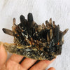 Smoky Quartz Cluster, Raw Smoky Quartz Point Crystals, Meditation Healing Stone, Powerful Grounding Crystal, Reiki, Home decoration
