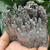 Magnesium Ore, Raw Magnesium Specimen, Silver Crystal Cluster, Healing crystal, Natural Home Decor Craft, Display Specimen Crystal