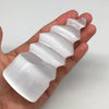 Selenite Spiral Tower - Selenite Mountain Pillar - Display Crystals - Gemstone Gifts - Gemstone Meditation Crystal - Raw Gypsum Cleansing