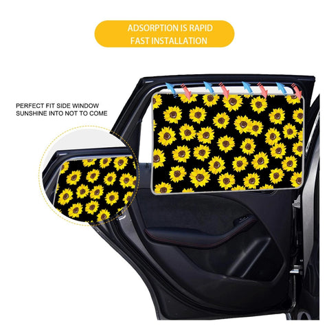 Custom Car Side Window Sun Shade – Personalized Photo, Logo, Image or Text Sunshade – Customizable Vehicle Shade - Car Lover Gift