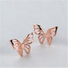 Butterfly earrings, Small Butterfly Stud earrings, Tiny Stud Earrings, Dainty earrings, Minimalist Earrings, Wings Earring for Women