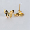 Butterfly earrings, Small Butterfly Stud earrings, Tiny Stud Earrings, Dainty earrings, Minimalist Earrings, Wings Earring for Women