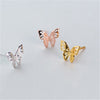 Butterfly earrings, Small Butterfly Stud earrings, Tiny Stud Earrings, Dainty earrings, Minimalist Earrings, Wings Earring for Women