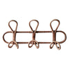 Rattan Hanging Wall Hooks Shelf - Boho Hat Kids Clothes Entryway Organizer - Coat Rack Bathroom Towel Hanger Bedroom - Kids Room Home Decor