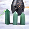 Green Aventurine Tower, Aventurine Points, Aventurine Wand, Green Aventurine, Aventurine Tower Points, Good Luck Crystal, Stone Carved