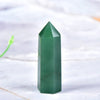Green Aventurine Tower, Aventurine Points, Aventurine Wand, Green Aventurine, Aventurine Tower Points, Good Luck Crystal, Stone Carved
