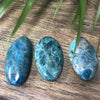 Large Apatite Palm Stone, Apatite Stone, Apatite, Blue Apatite, Polished Stones, Healing Crystals and Stones, Reiki Chakra Meditation