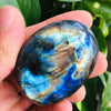 Labradorite Palm Stone | Labradorite | Labradorite Stone | Labradorite Palmstone | Crystal Mineral Pebbles | Third Eye Healing | Polished