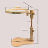 Embroidery Hoops Stand, Round Embroidery Frame Holder, Seat Frame for Hand Bead, Quality Wooden 360 Degree Adjustable Rotatable Seat Stand