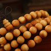 Mala Necklace 8 mm 108 Knotted Arborvitae Mala, Wood Bead Necklace, Hindu Buddhist Prayer Beads Tibetan, Wrist Rosary Buddhist Prayer Beads