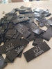 1000 Pcs Custom Satin Clothing Labels - Personalized Sew In Tags - Engraved Engraving Sewing Labels For Products Branding Knitting Handmade Supply