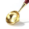 Wax Melting Spoon | Small spoon for melting wax | Wax Seal Supplies | Sealing Wax | Wax Stamps | Wooden Handle | Wax Melter | Heating Spoon