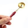 Wax Melting Spoon | Small spoon for melting wax | Wax Seal Supplies | Sealing Wax | Wax Stamps | Wooden Handle | Wax Melter | Heating Spoon