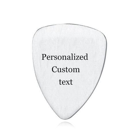 Personalized Guitar Pick, Custom Photo Guitar Player Gift For Anyone, Photo Keepsake Musician Gift Idea For Him Or Her Dad Husband