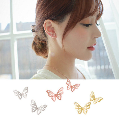 Butterfly earrings, Small Butterfly Stud earrings, Tiny Stud Earrings, Dainty earrings, Minimalist Earrings, Wings Earring for Women
