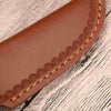 Leather Knife Sheath - Vertical Knife Sheath With Snap Buckle - 22cm