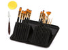 Paint Brush Set - Paint Brush Holder - Gift for Artists - Gift for Painters - Paintbrush Bag Case Organizer - Painters Kit