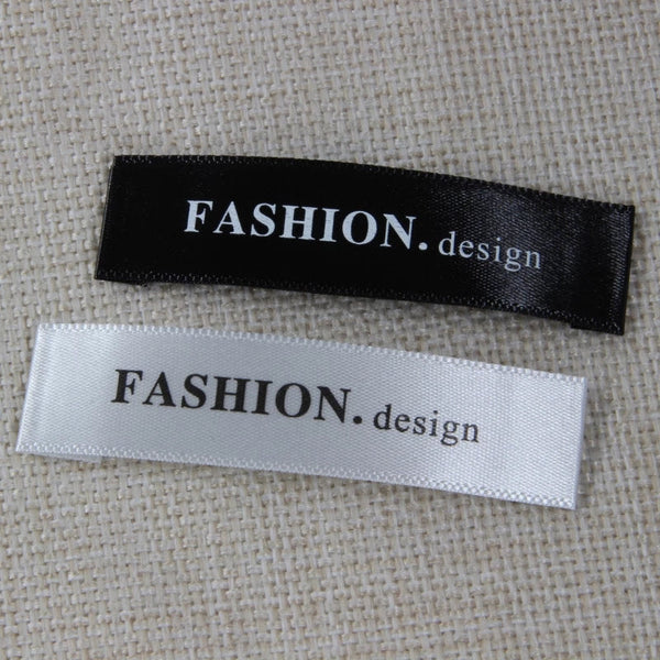 1000 Pcs Custom Satin Clothing Labels - Personalized Sew In Tags - Engraved Engraving Labels For Products Sewing Branding Knitting Handmade Supply