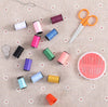 Travel Sewing Kit - Mini Needle and Thread Kit - Sewing Embroidery Storage Box - Reisenähset - Portable Travel Case - Seam Ripper Kit