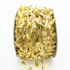 Gold Leaf Ribbon - Silver Leaf Trimming Ribbon - Leaf Garland - Miniature Metal Leaf Trim - Party Decorations - Artificial Greek Leaves