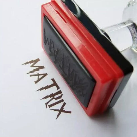 Custom Stamp - Personalized Logo Stamper - Name Stamper - Branding Ink Stamp - Create Your Own Stamp - Customizable Teacher Stamp - Business