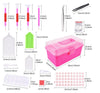 Diamond Painting Kit - Storage Organizer Accessories Tools - Diamond Painting Tray Drill Tray Dot Storage Box - Tweezer Set Supplies