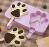 Bunny Feet Snowman Paw - Ice Cream Mold - Ice Lolly Mould - Silicone Ice Cream Maker - Ice Pop Molds
