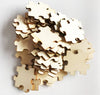 50 Blank Wooden Puzzle Pieces - Unfinished Wood Craft Puzzle - Mini DIY Puzzle - Create your Own Puzzle - Puzzle Holz Zum Bemalen Crafting