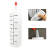 5 Pcs Plastic Paint Bottles with Cap - Squeeze Bottles with Measurements - 250 ml - 8 Oz