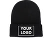Custom Logo Beanie - Personalized Beanie - Men Women Name Winter Hat - Knitted Cap - Embroidered Stitch or Printing - Ski Accessories Gift