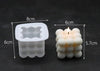 Bubble Candle Mold - Cube Candle Mold Form - Silicon Silicone Bubble Mould - Kerzenform Silikon Kerze - Candle Making Kit Beewax