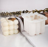 Bubble Candle Mold - Cube Candle Mold Form - Silicon Silicone Bubble Mould - Kerzenform Silikon Kerze - Candle Making Kit Beewax