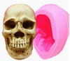 3D Skull Silicone Mold, Silicone Mold, Soap Mold, Cake Mold, Chocolate Mold, Candle Plaster Decoration Tools, Polymer Clay, Resin Mold
