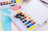 Watercolor Paints Set With Watercolor Brush - Solid Pigment Pen Painting Supplies Art Supplies Professional Artist Travel Paints 12 18 24 36