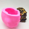 3D Skull Silicone Mold, Silicone Mold, Soap Mold, Candle Plaster Decoration Tools, Polymer Clay, Resin Mold, Cake Mold, Chocolate Mold