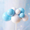 Cloud Cake Topper - Cloud Cake Decorations - Moon Cake Topper - Balloon Cake Topper - Baby Shower Kids Birthday Party Cake - Cupcake