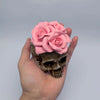 3D Skull Silicone Flower Mold, Silicone Mold, Soap Mold, Candle Plaster Decoration Tools, Polymer Clay, Resin Mold, Cake Mold, Chocolate