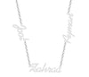 Three Name Necklace - Custom Personalized Name Necklace for Women - Gift for Her - Birthday Gift - Anniversary Gift - Christmas Gift