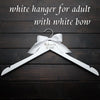 Custom Bride Hanger - Personalized Wooden Bridesmaid Hanger - Bridal Hanger from Groom Groomsmen - Gruccia Sposa e Sposo - Wedding Bridal