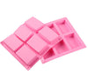 Soap Mold - 6 Cavities - Rectangle Silicone Soap Mold - Plaster Mold Ice Mold Silicone Mold Chocolate Mold - Polymer Clay Resin Moulds
