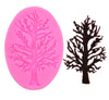 3D Tree Mold - Food Grade Silicone Fondant Chocolate Cupcake Cake Decorating Pastry Baking Mould DIY Mold - Jewelry Making Resin Baking