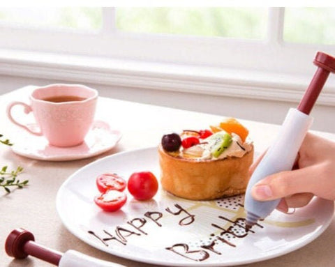 Chocolate Pen - Baking Supplies - Cake Decorating - Cake Writing - Dessert Supplies - Cookie Baking Gifts - Restuarant Préparation Gâteau