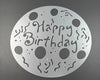 4 Pcs Cake Stencils - Birthday Cake Decoration - Airbrush Stencils Template - Baking Supplies - Fondant Reusable Stencil